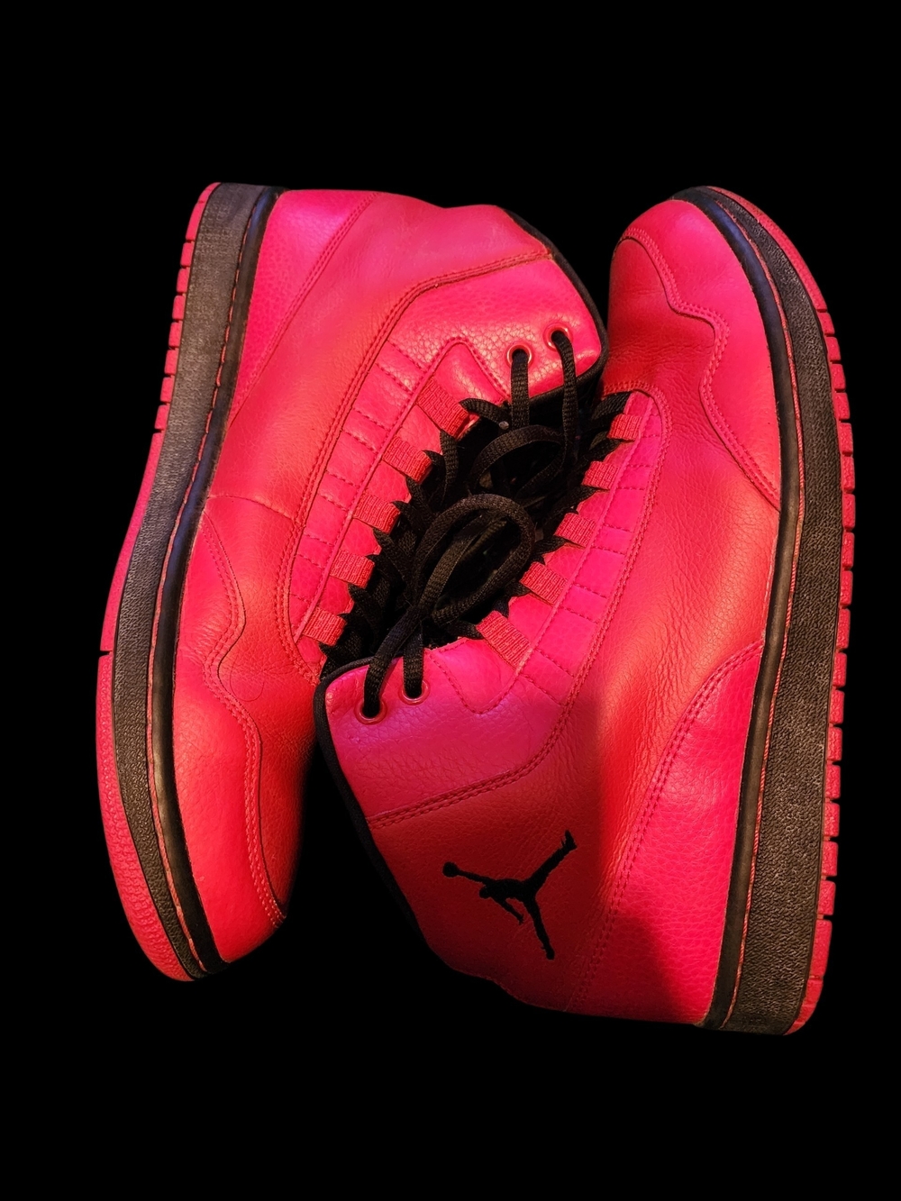 Nike Air Jordan Executive sneakers in the "Gym Red" colorway